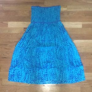 Cute Stretchy, Strapless dress (or beach coverup)